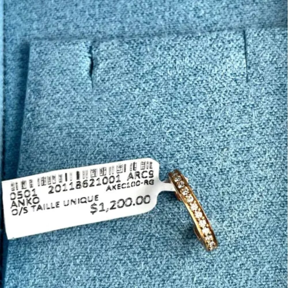 Anita Ko Diamond Ear Cuff 18K Rose Gold  Brand New with Tag